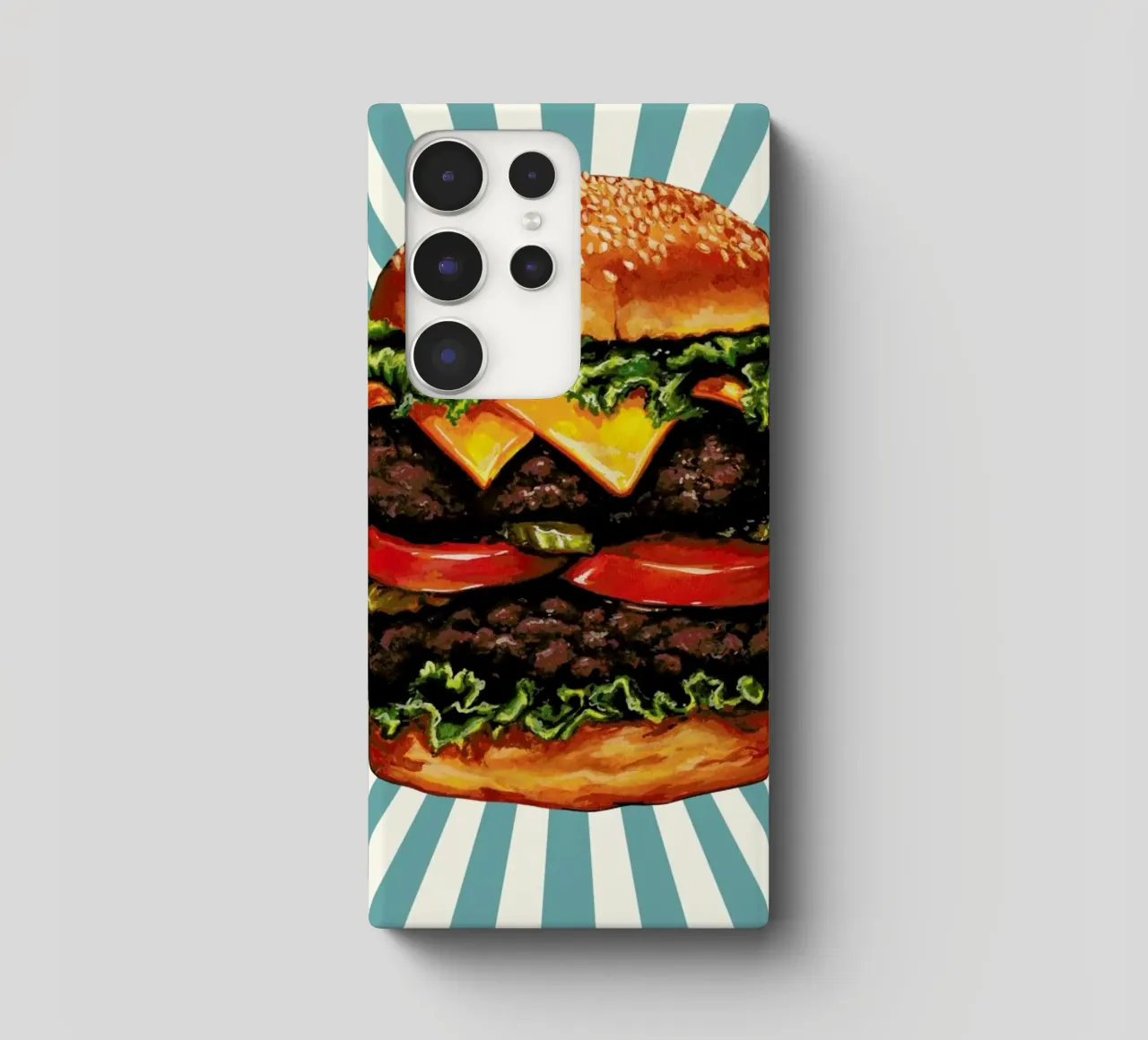Double Cheeseburger cover samsung da Kelly Gilleran