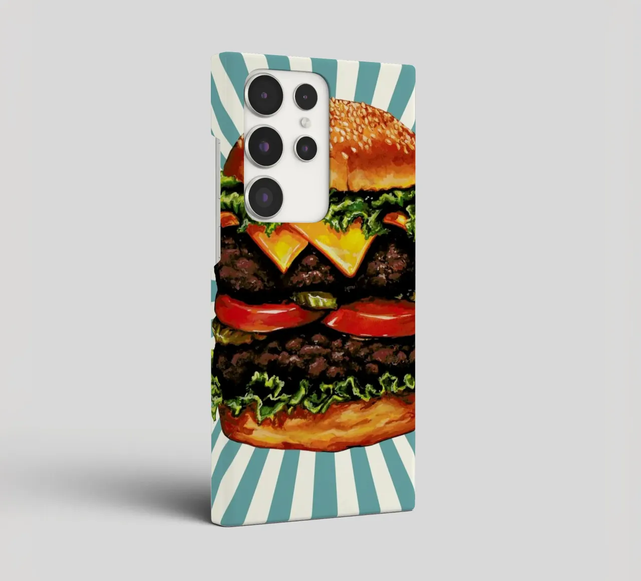 Double Cheeseburger cover samsung da Kelly Gilleran