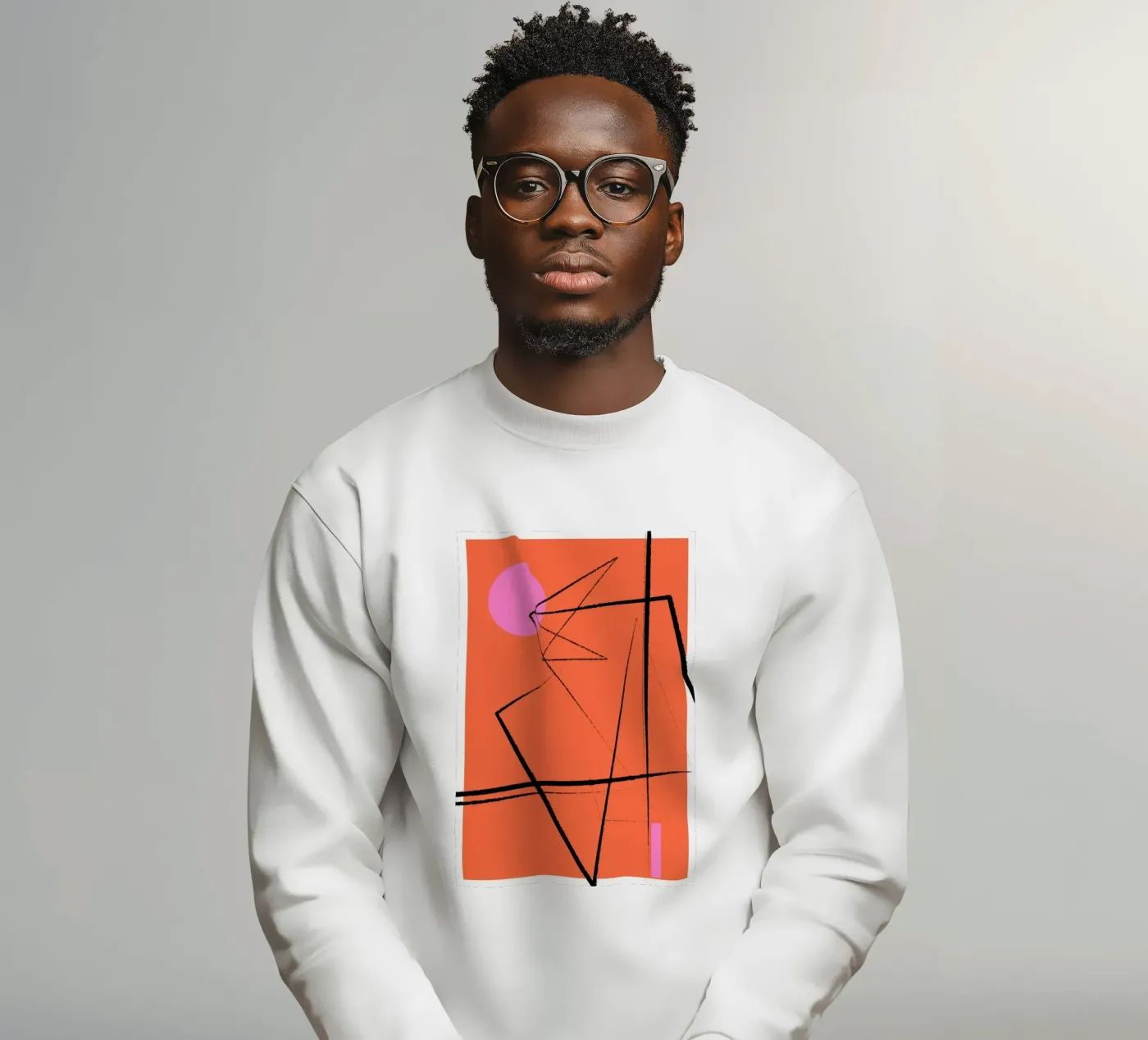 Angular Lines No 15 felpa da treechild