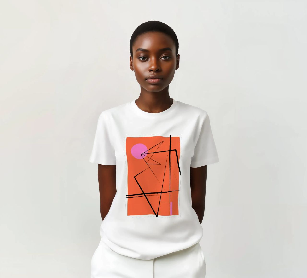 Angular Lines No 15 t-shirt da treechild