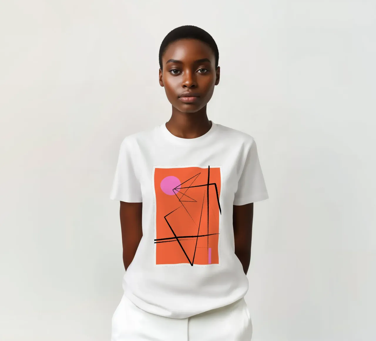 Angular Lines No 15 t-shirt da treechild