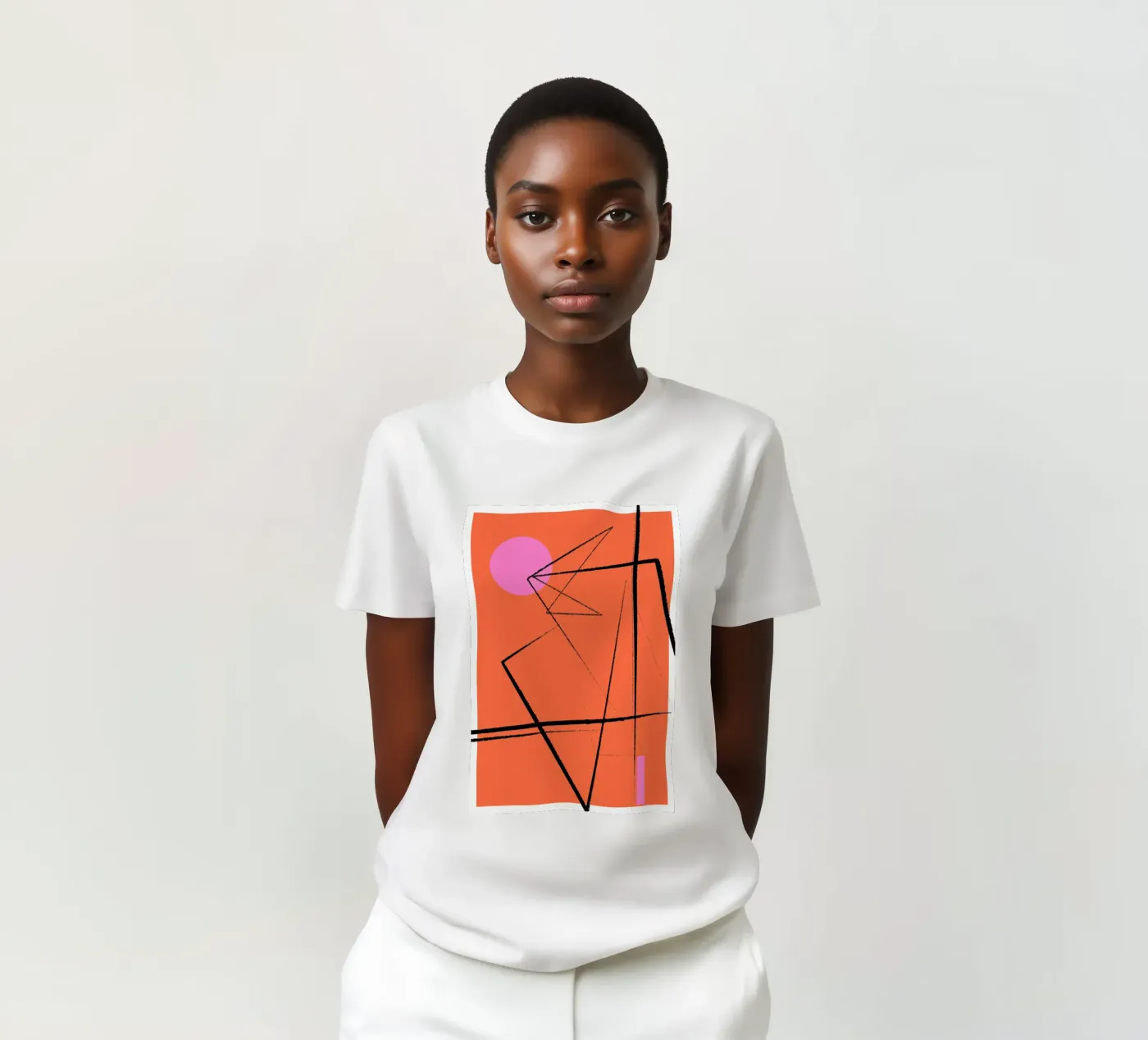 Angular Lines No 15 t-shirt da treechild