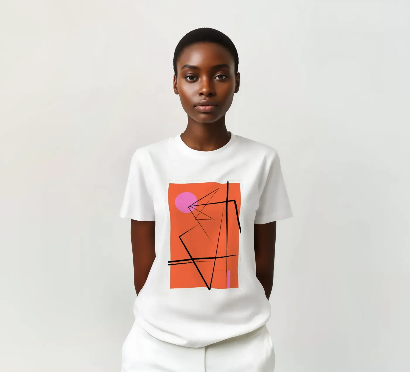 Angular Lines No 15 t-shirt da treechild
