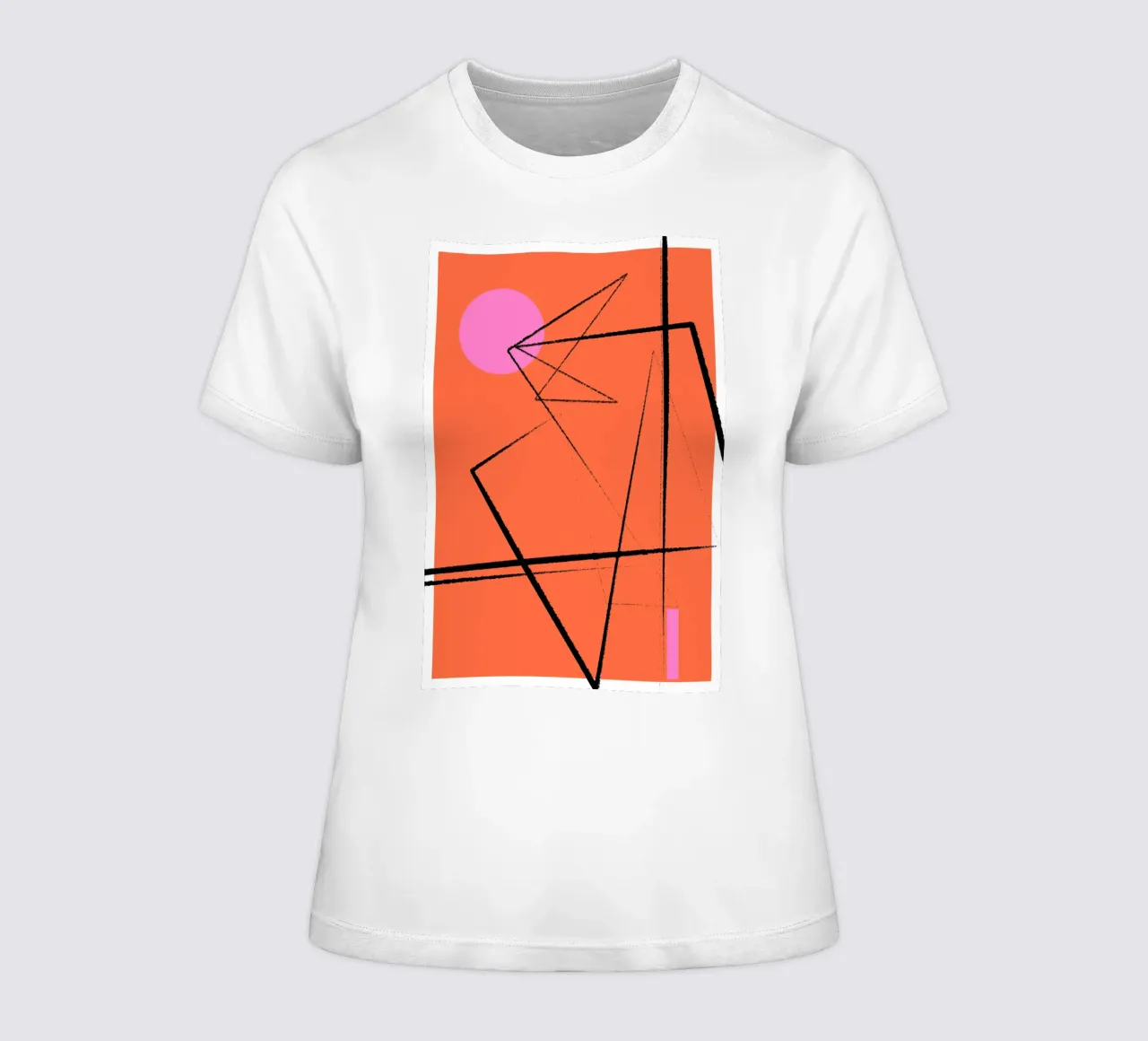 Angular Lines No 15 t-shirt da donna da treechild
