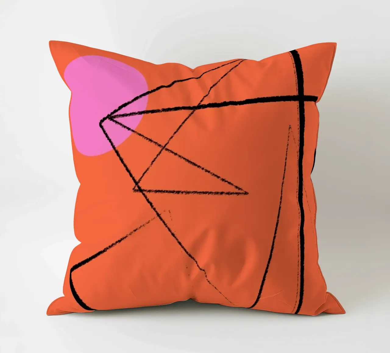 Angular Lines No 15 Kissen von treechild