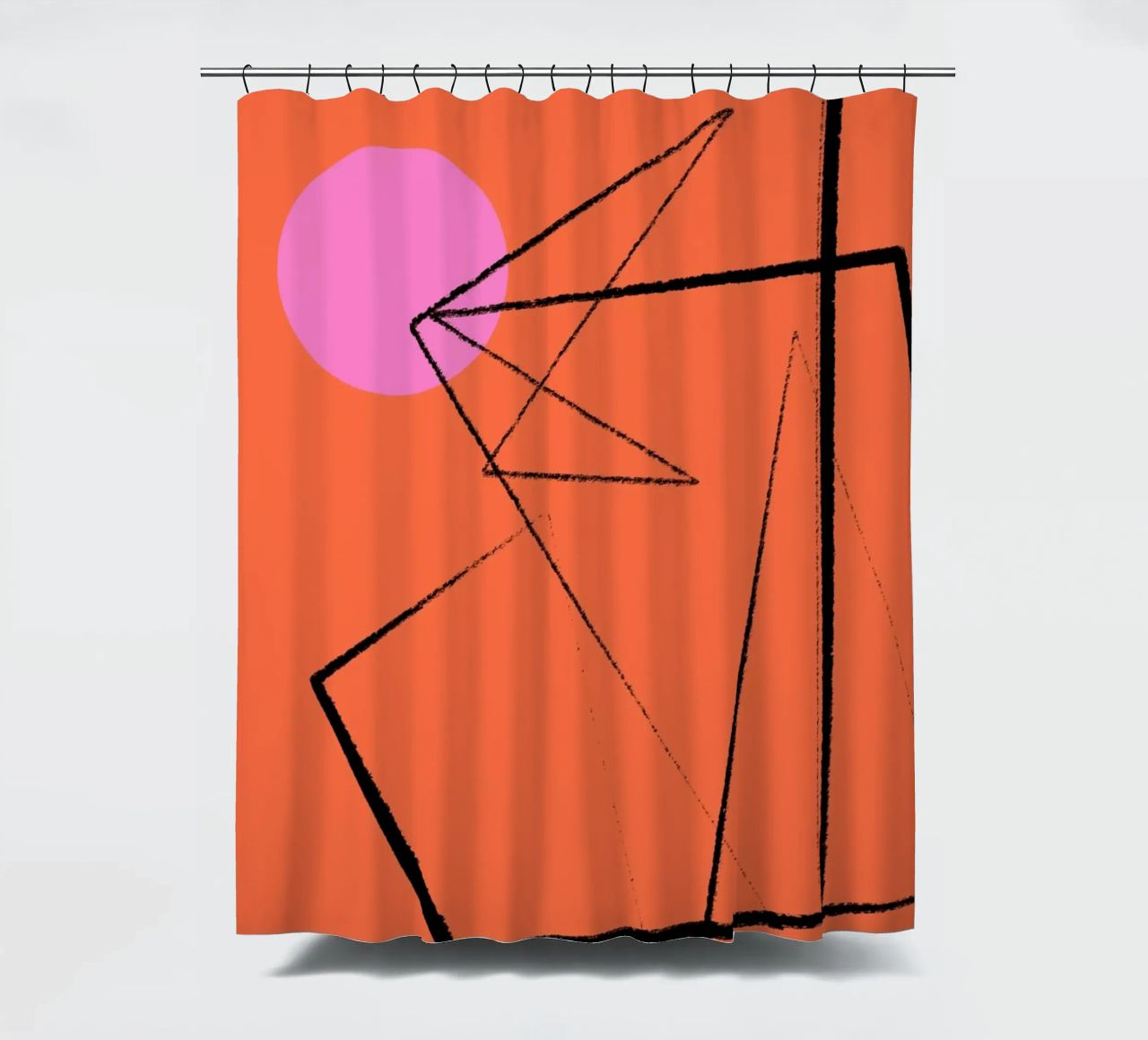 Angular Lines No 15 tenda da doccia da treechild