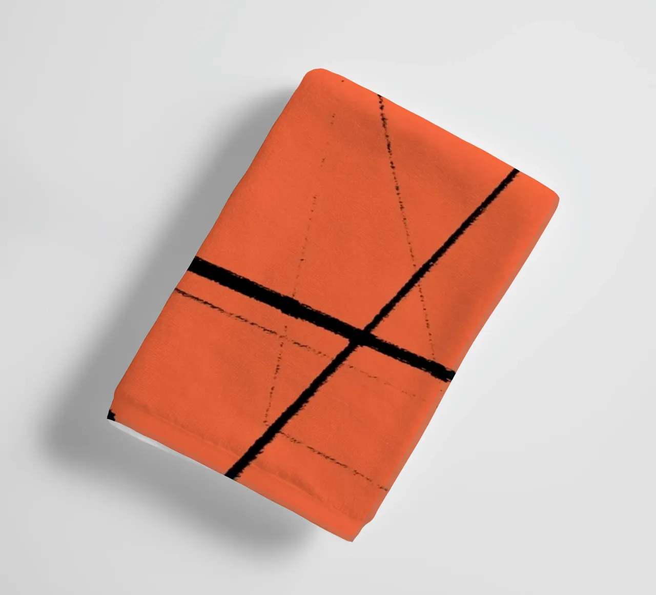 Angular Lines No 15 Handtuch von treechild