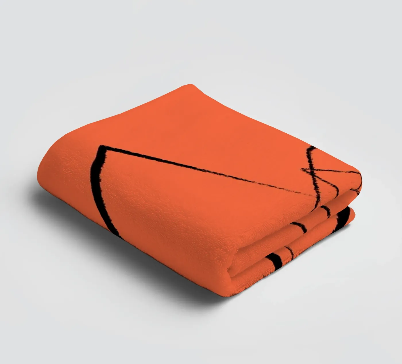 Angular Lines No 15 towel by treechild