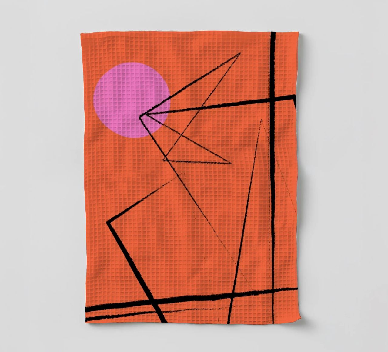 Angular Lines No 15 theedoek van treechild
