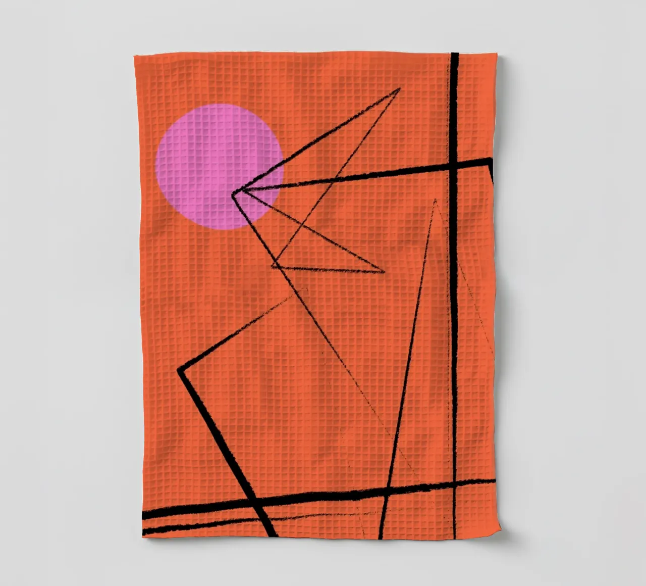 Angular Lines No 15 Geschirrtuch von treechild