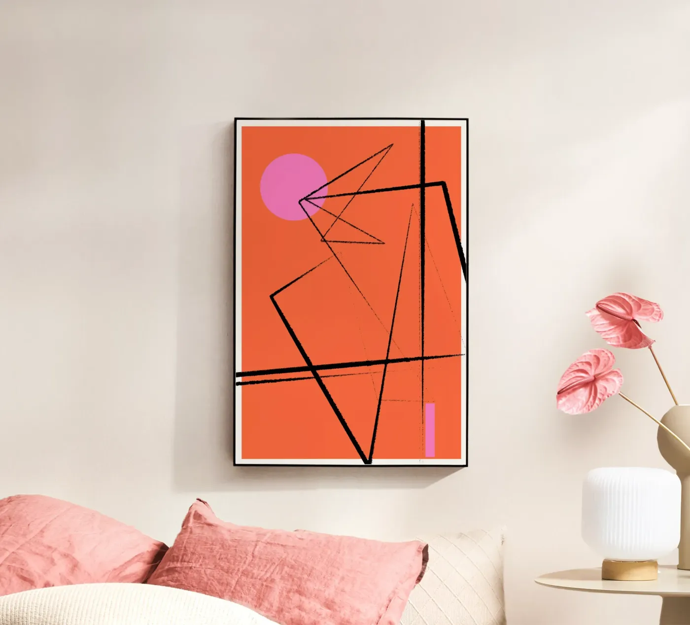 Angular Lines No 15 acryl van treechild