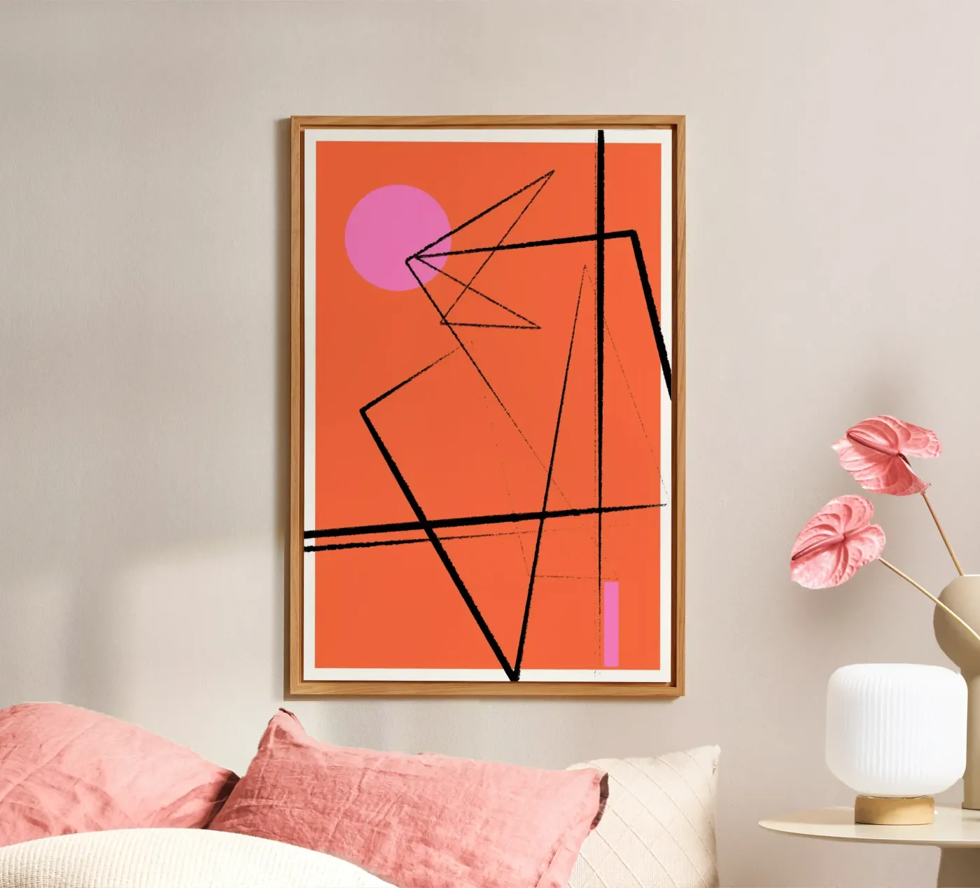 Angular Lines No 15 alluminio dibond da treechild