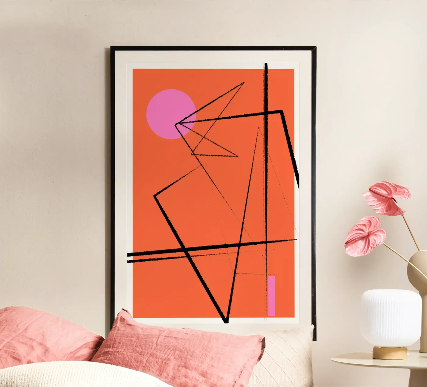 Angular Lines No 15 poster de treechild