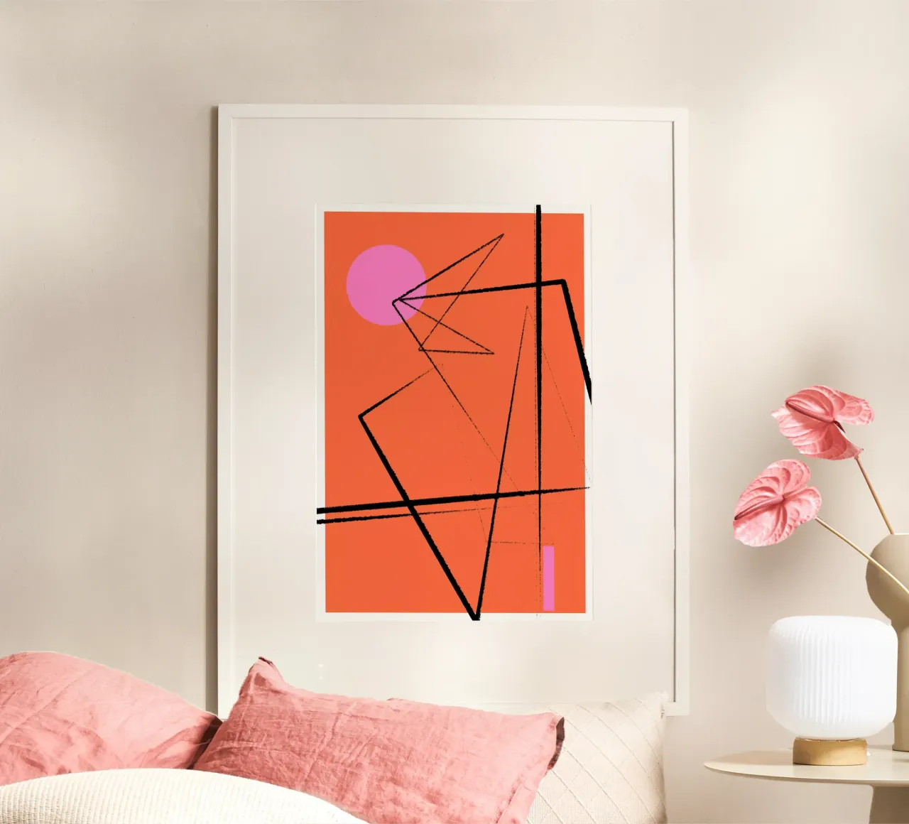 Angular Lines No 15 poster da treechild