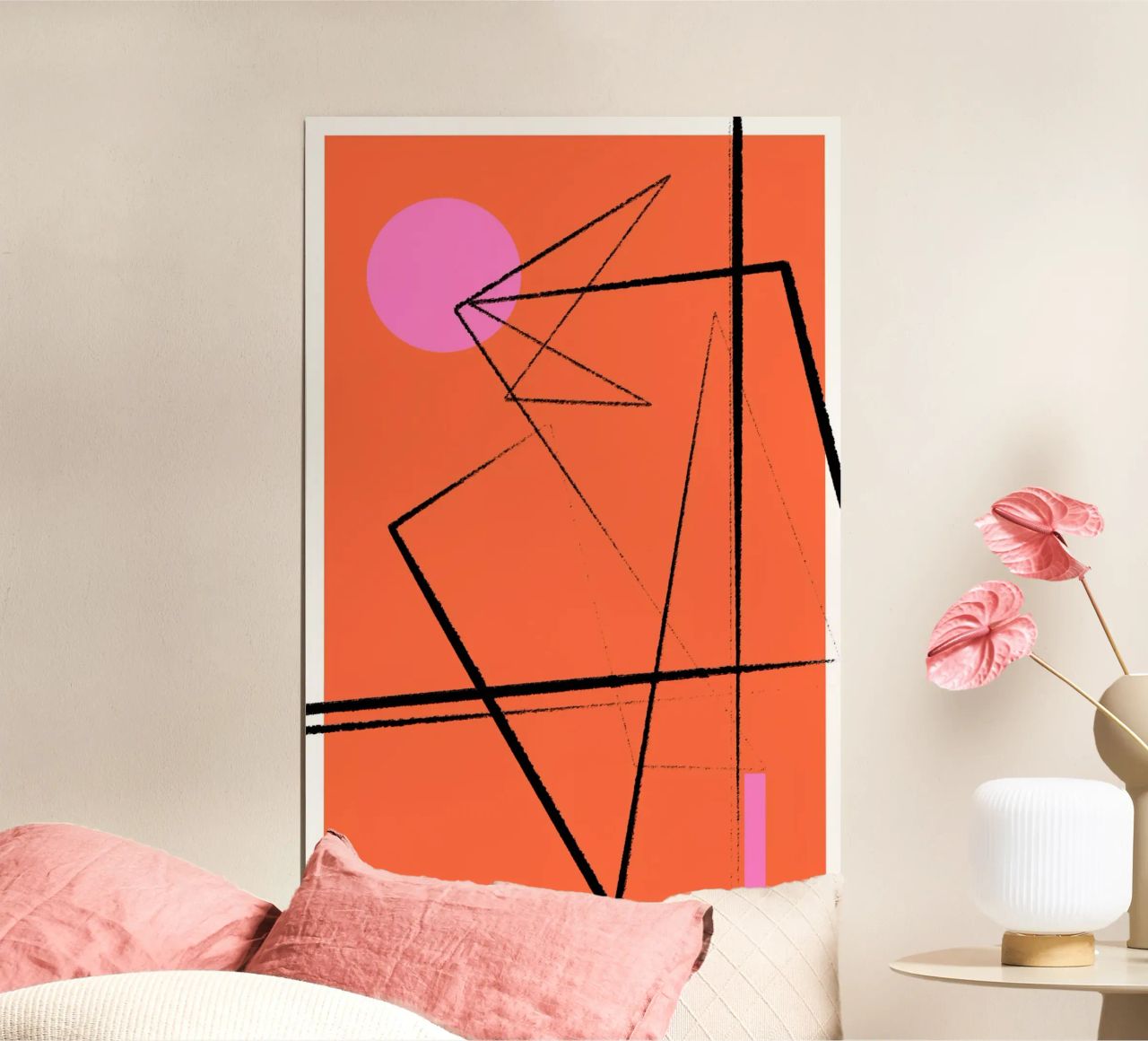 Angular Lines No 15 hahnemühle van treechild