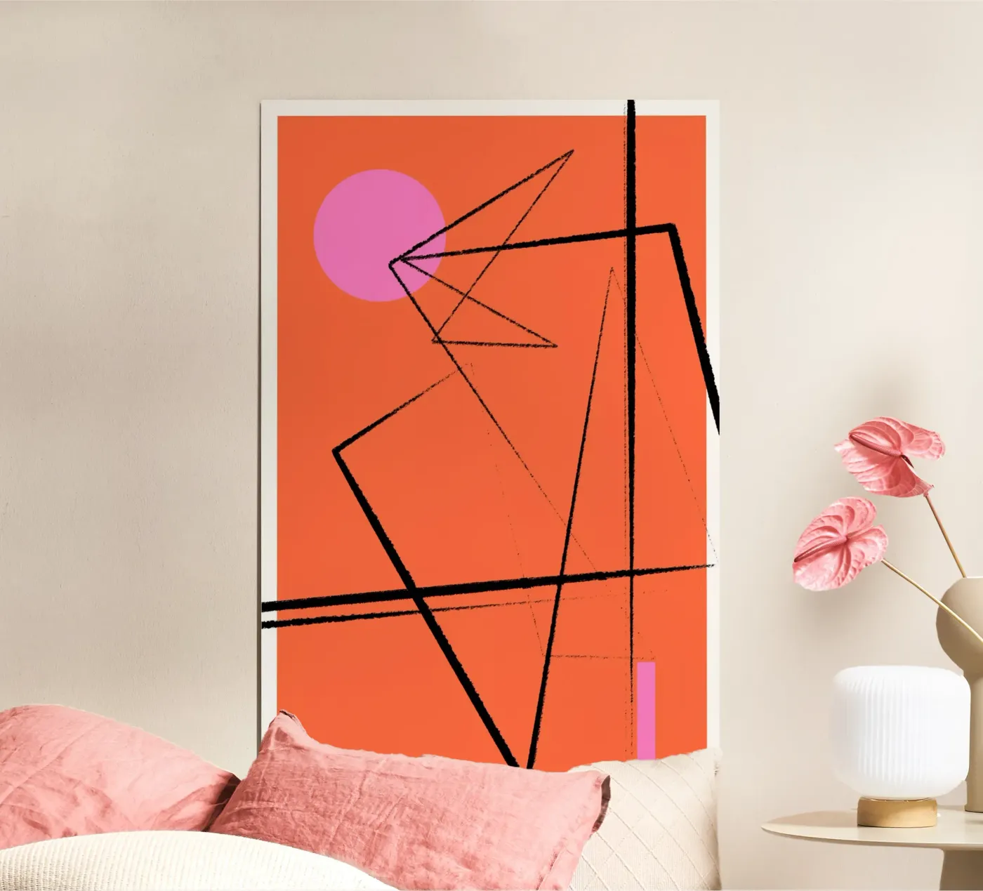 Angular Lines No 15 poster de treechild