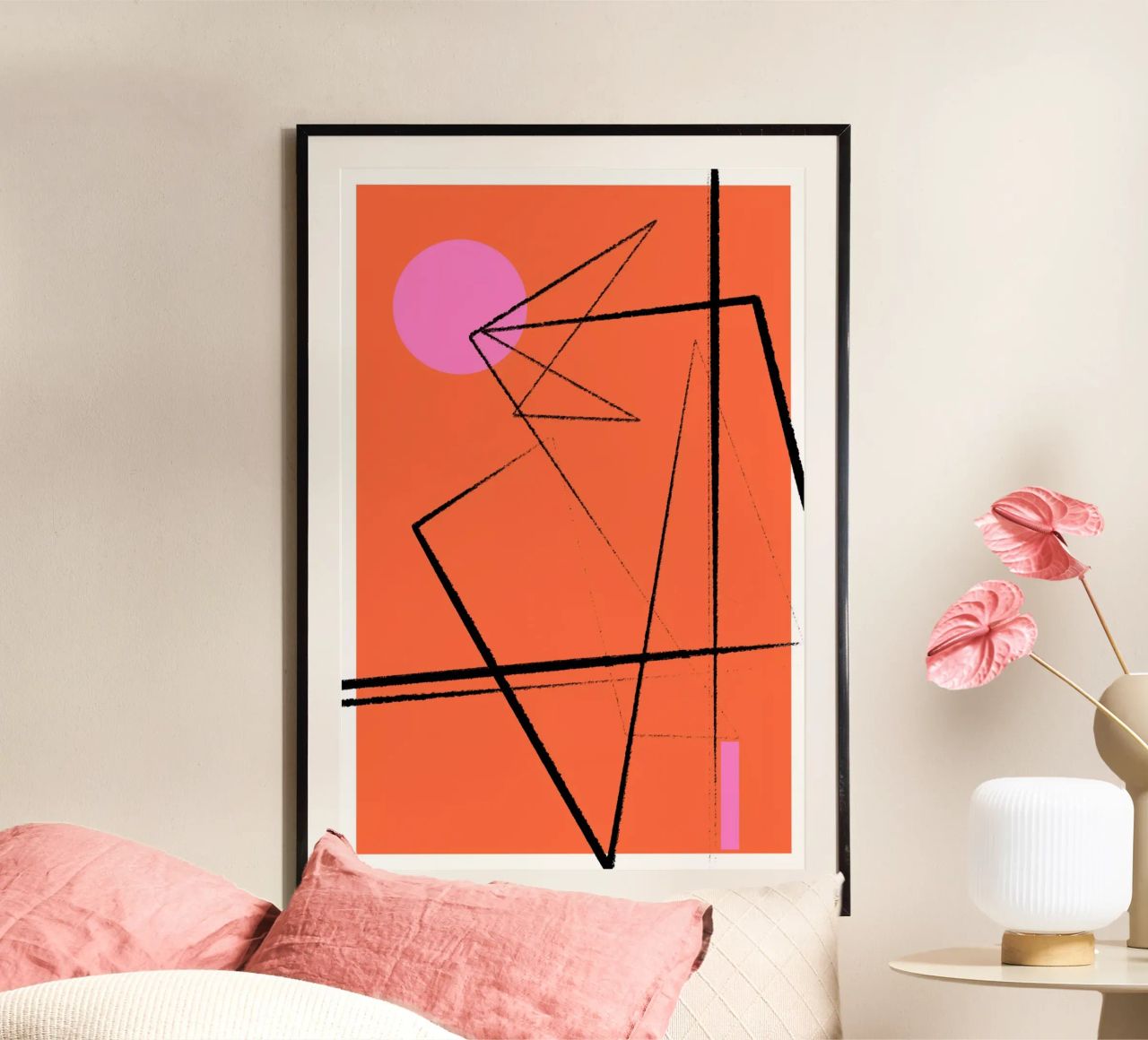 Angular Lines No 15 hahnemühle van treechild