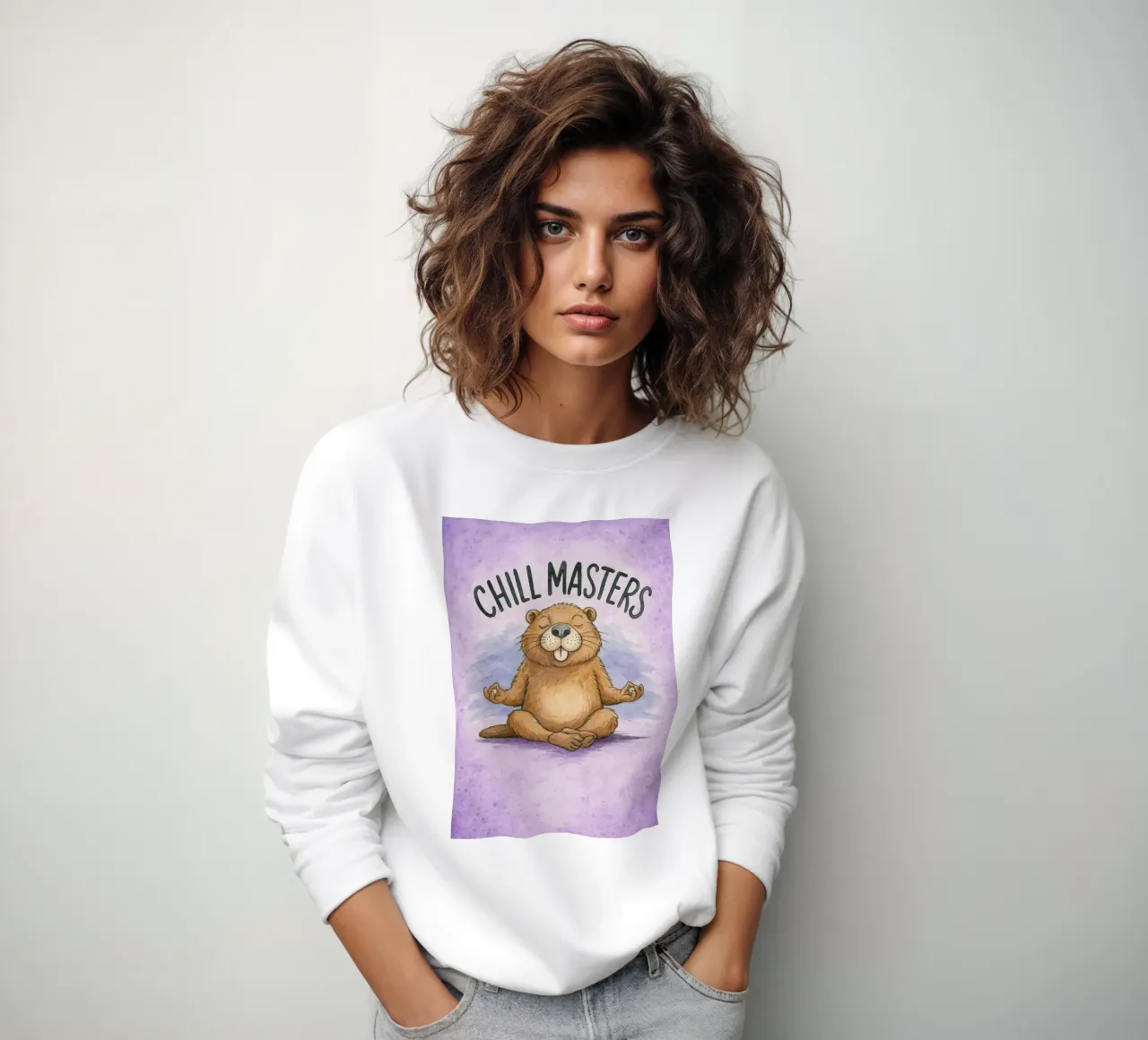 capibara chill master felpa da cepeducks