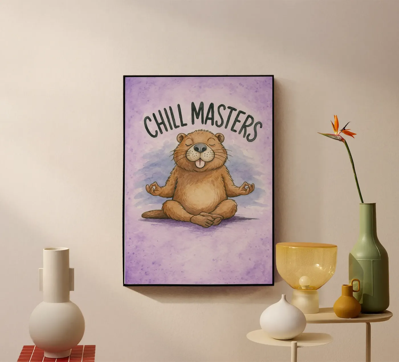 capybara chill master plexiglass da cepeducks