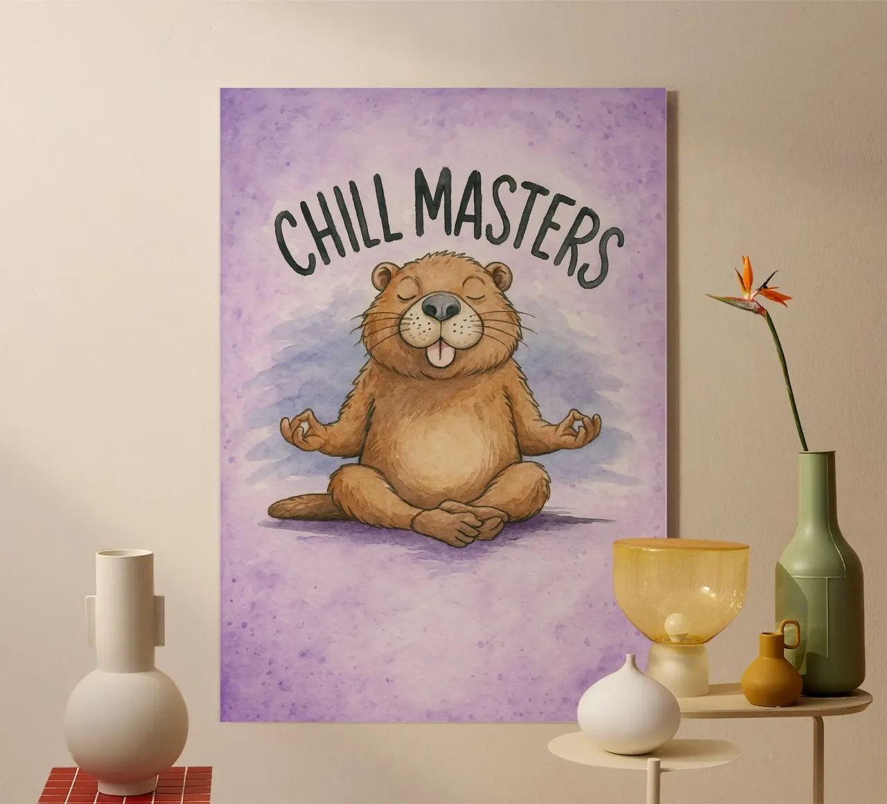 capibara chill master plexiglass da cepeducks