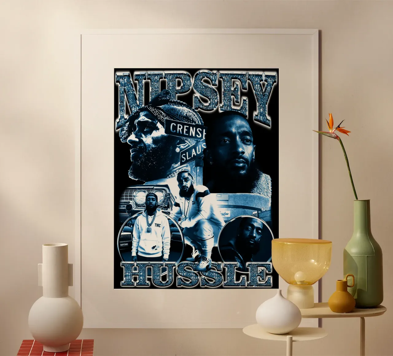 Stile vintage di Nipsey Hussle poster da itzmyui