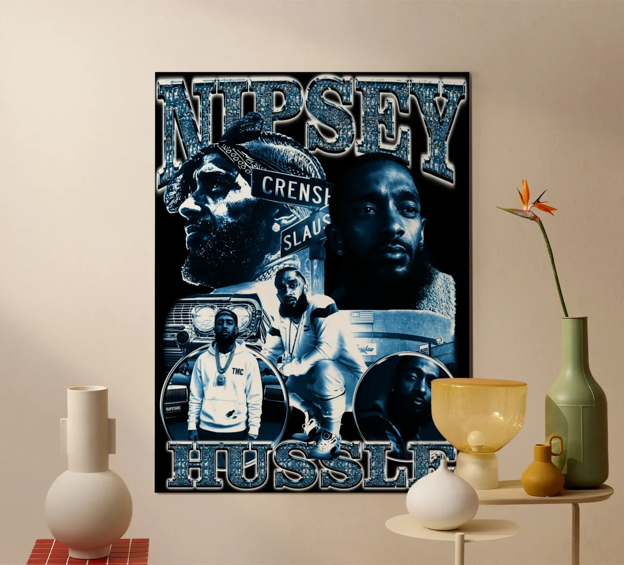 Stile vintage di Nipsey Hussle poster da itzmyui