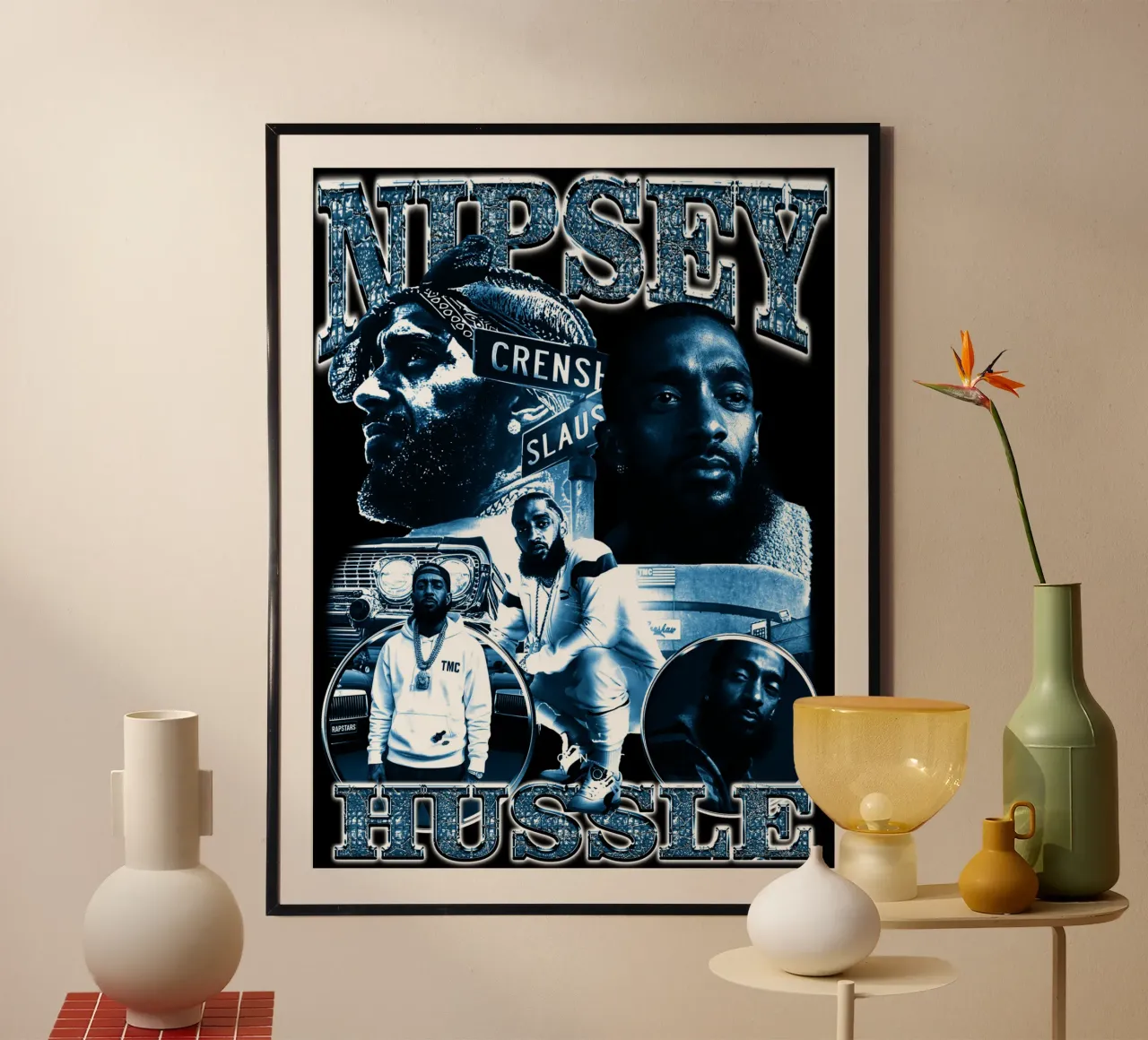 Stile vintage di Nipsey Hussle poster da itzmyui