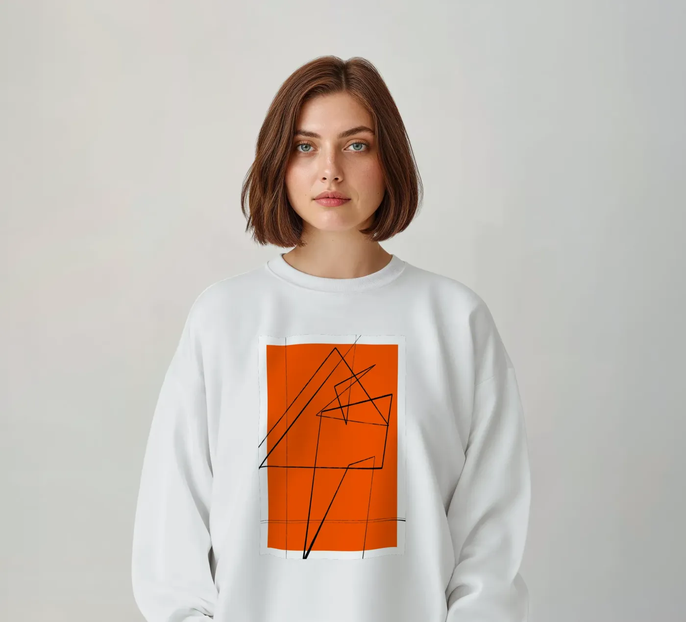 Angular Lines No 6 felpa da treechild