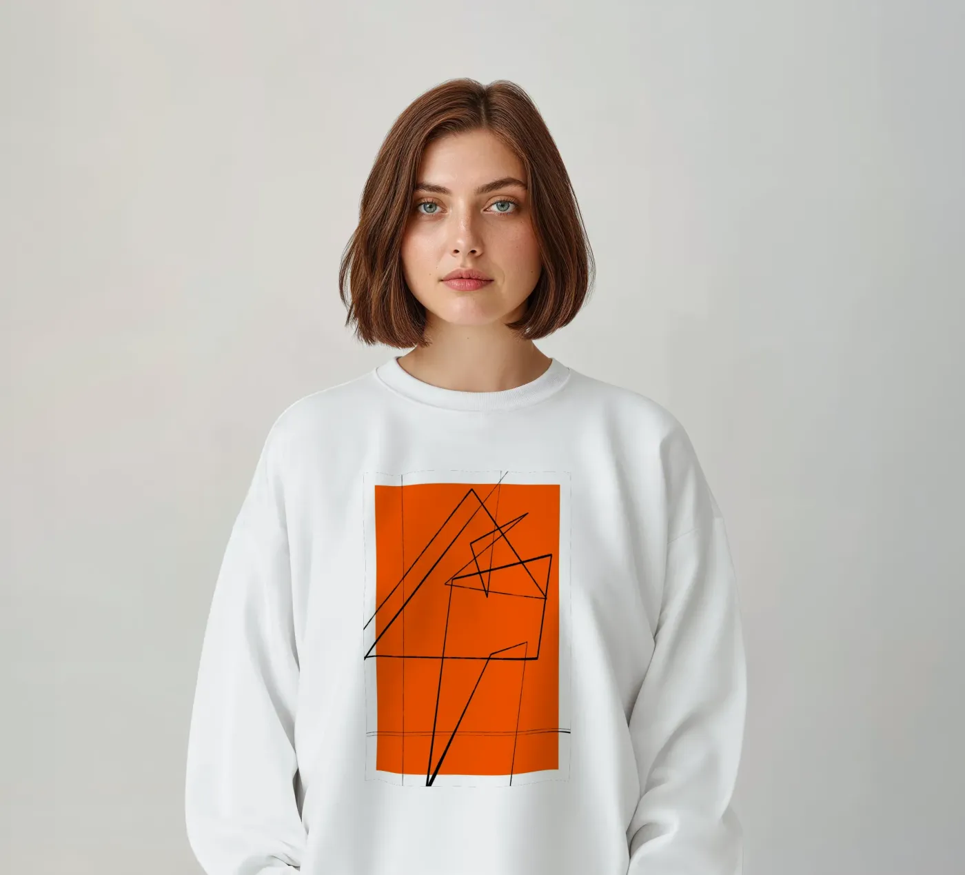 Angular Lines No 6 felpa da treechild