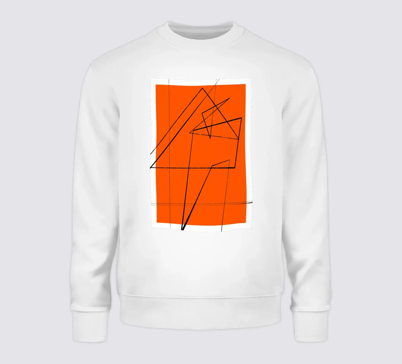 Angular Lines No 6 Sweatshirt von treechild