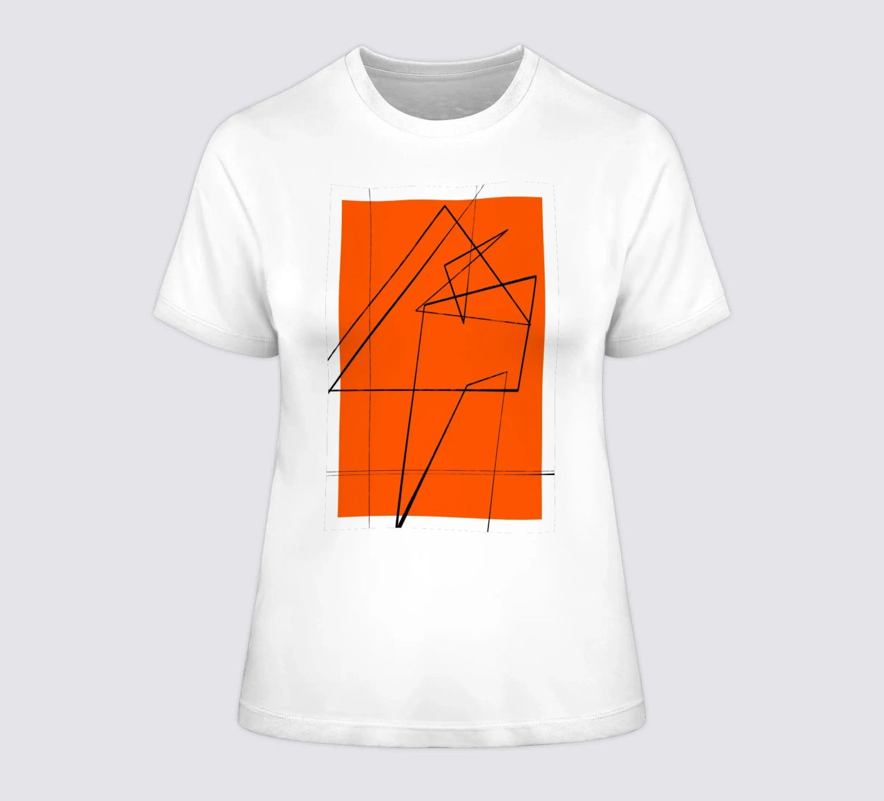 Angular Lines No 6 t-shirt da donna da treechild