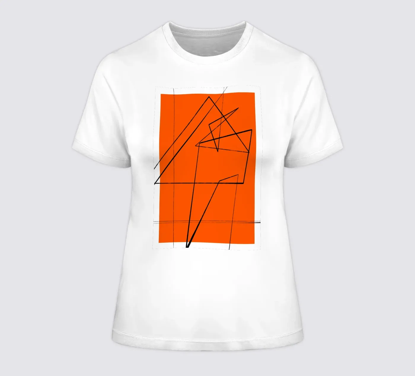 Angular Lines No 6 t-shirt da donna da treechild
