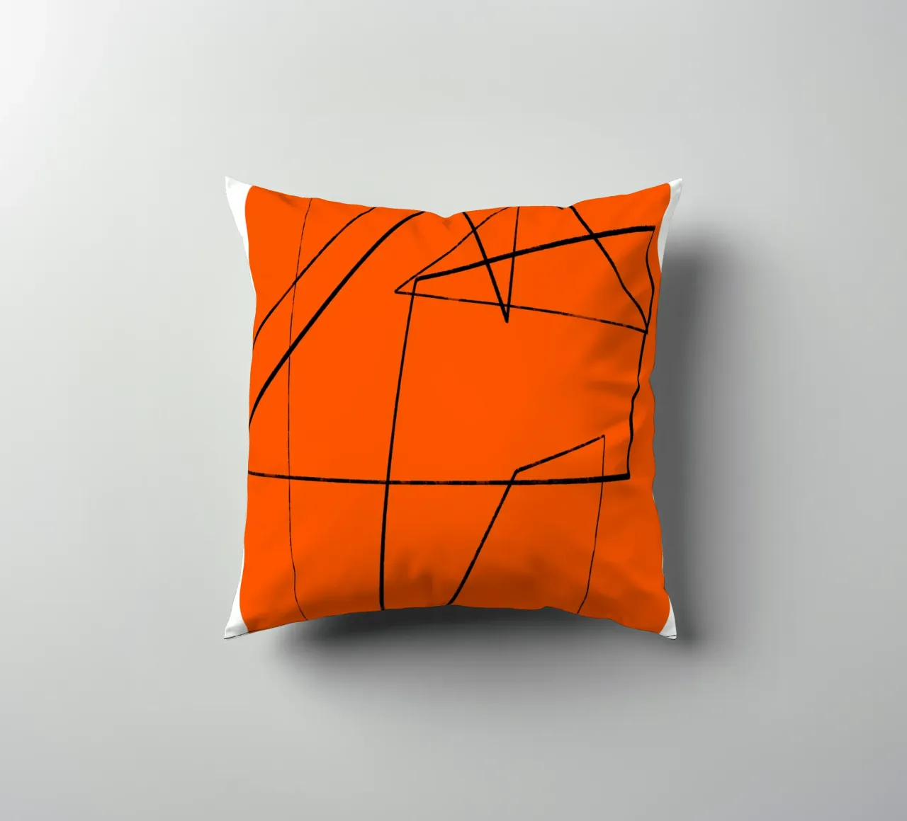 Angular Lines No 6 kussen van treechild