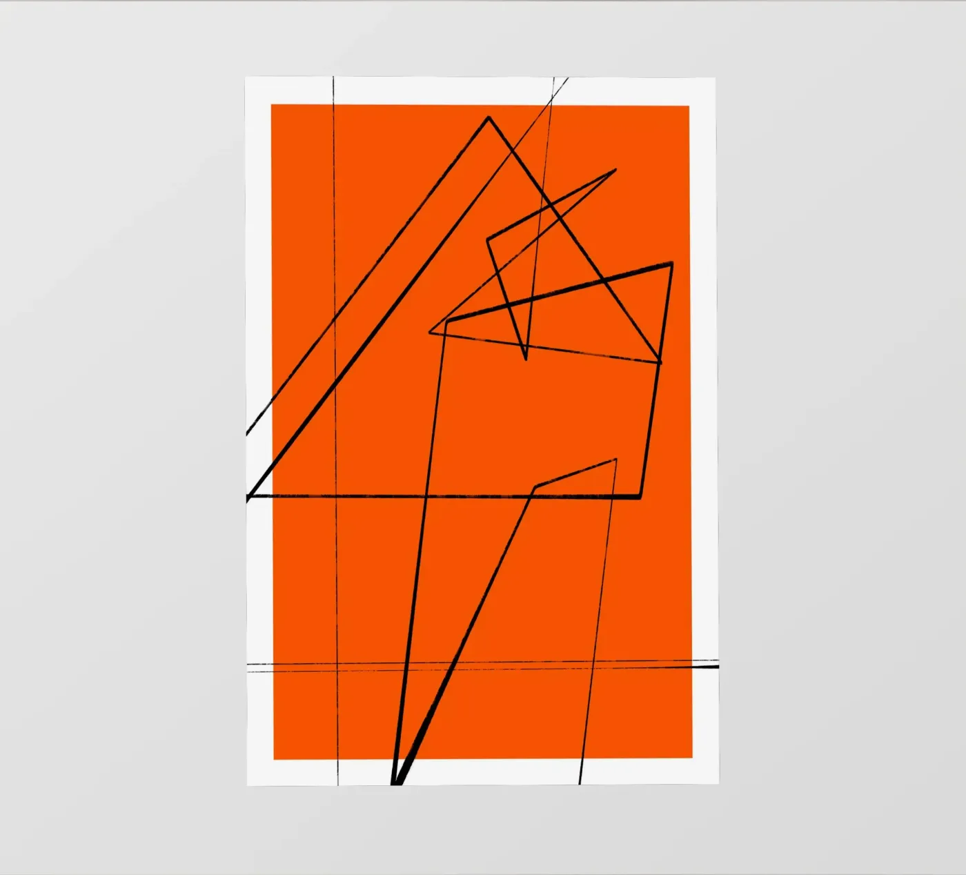 Angular Lines No 6 backlit folie van treechild