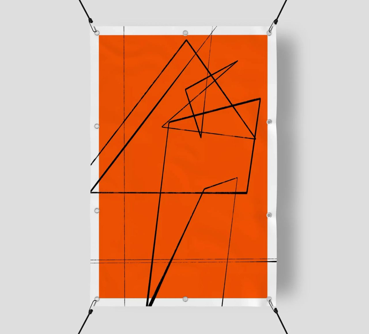 Angular Lines No 6 telo in pvc da treechild