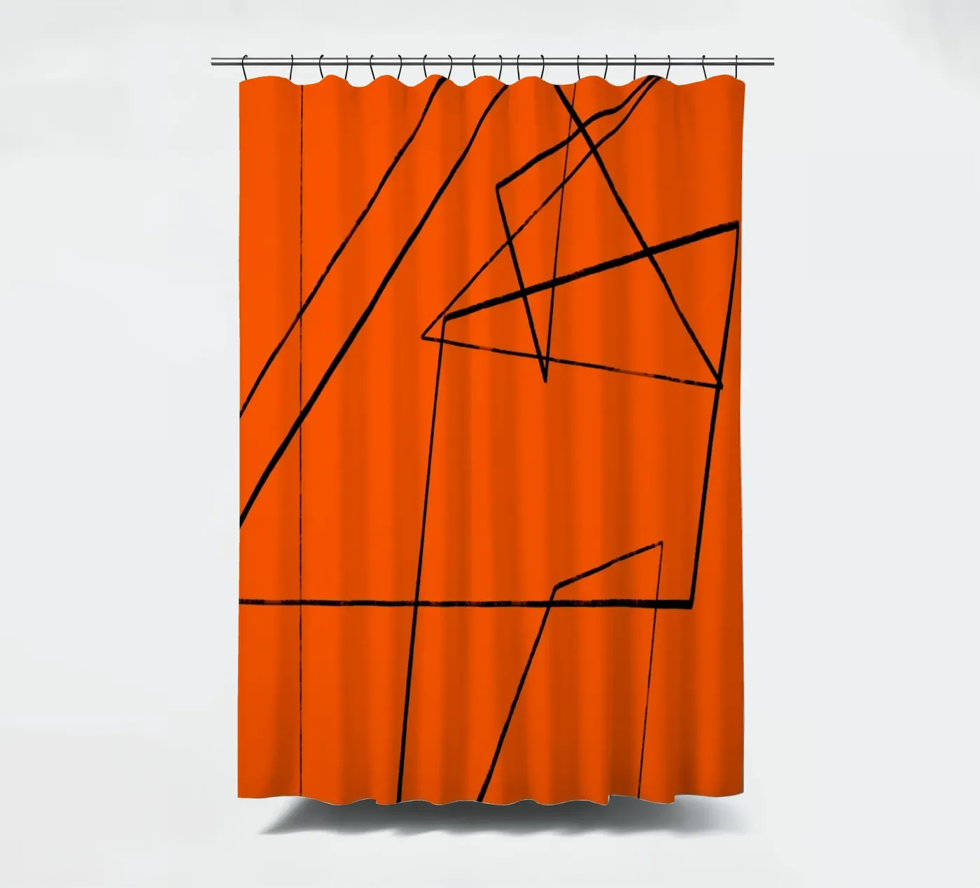 Angular Lines No 6 douchegordijn van treechild