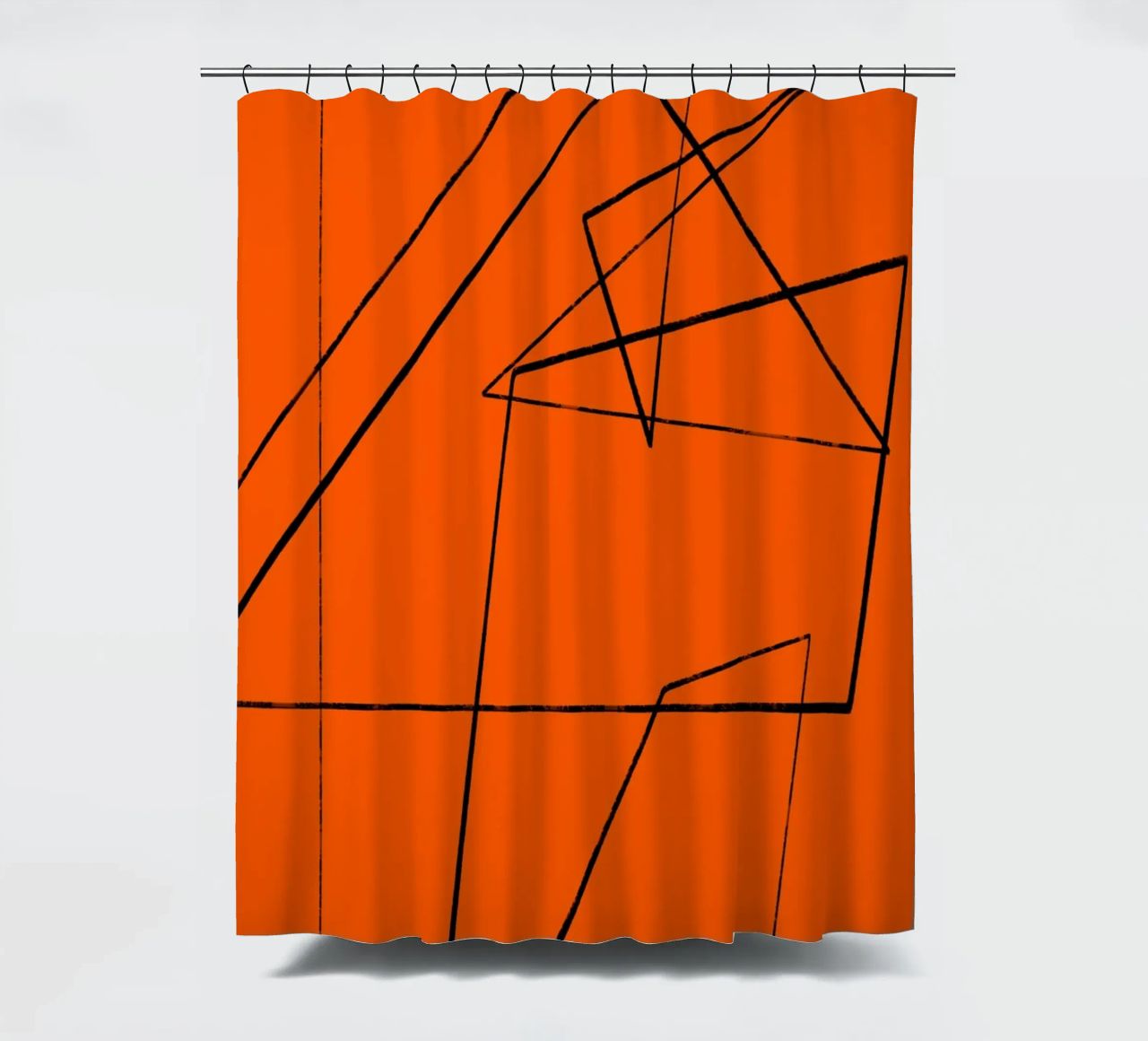 Angular Lines No 6 tenda da doccia da treechild