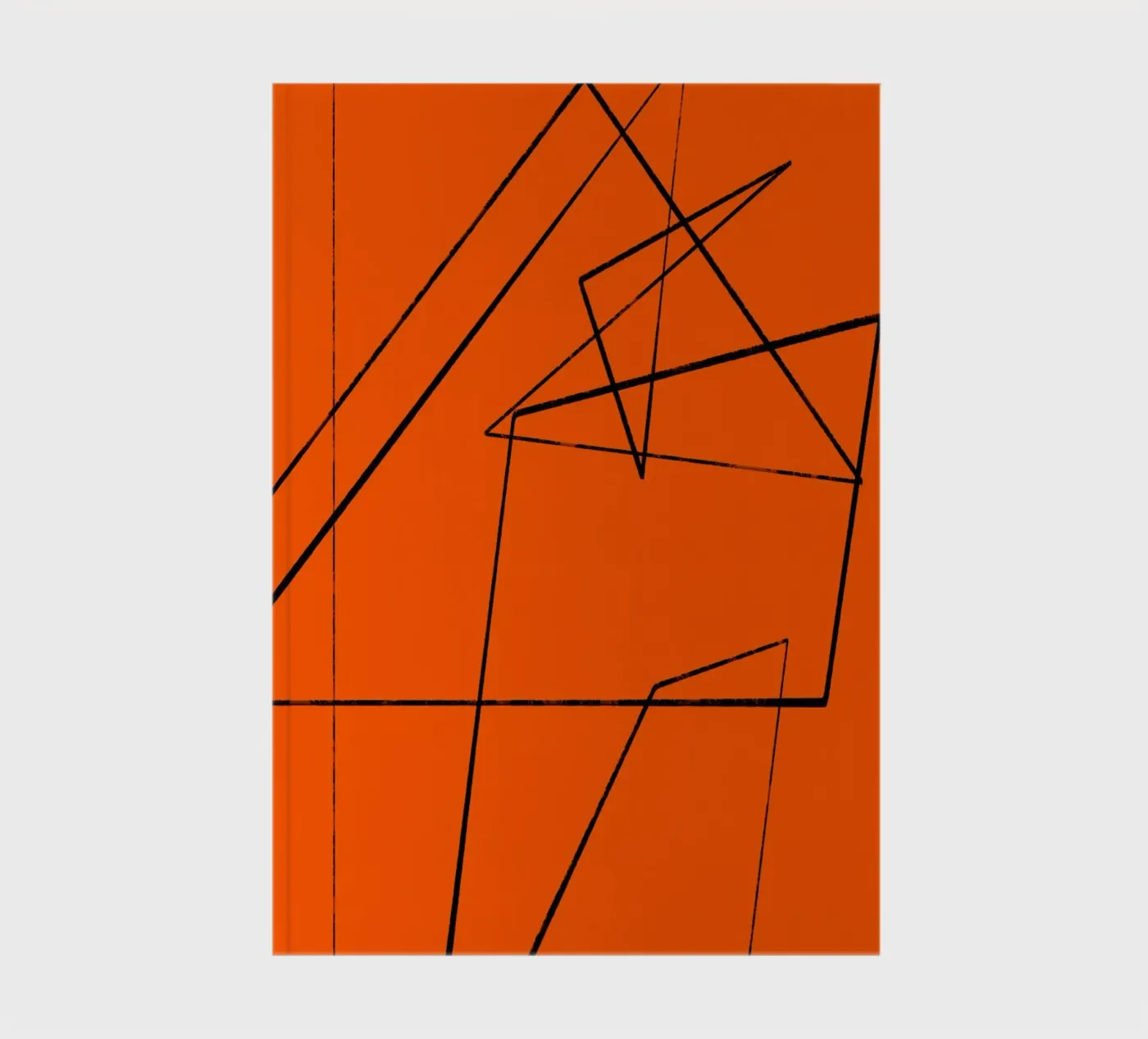 Angular Lines No 6 notebook by treechild