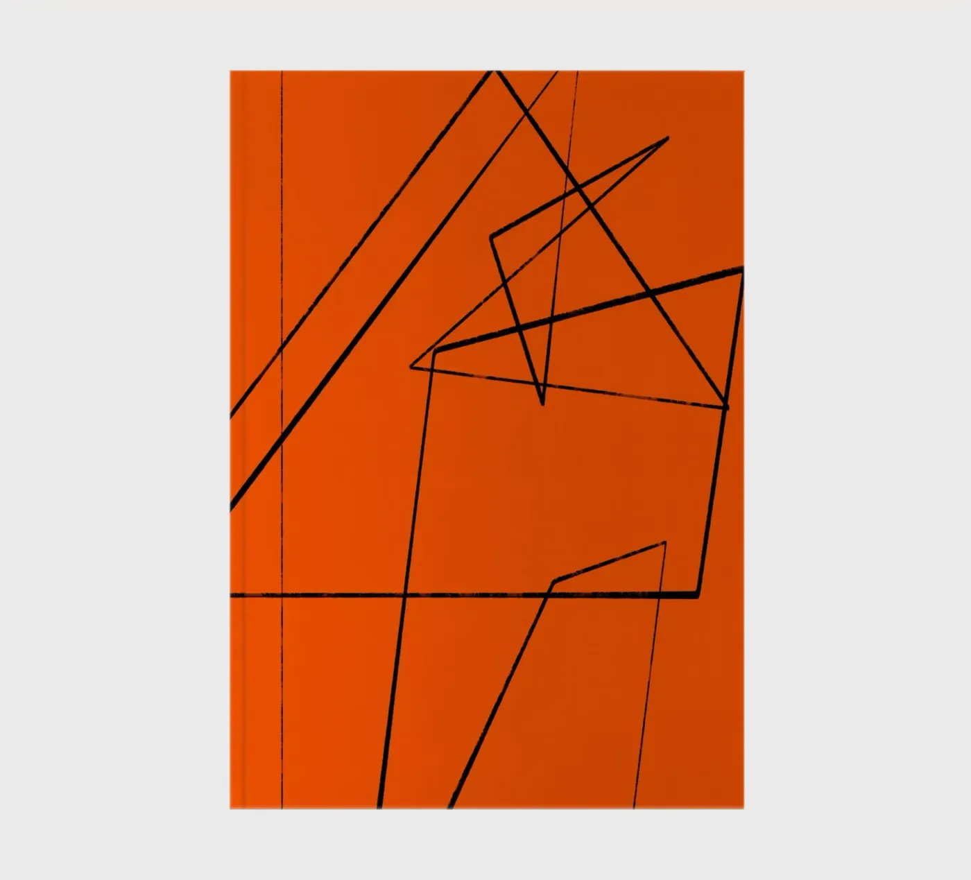 Angular Lines No 6 notebook by treechild