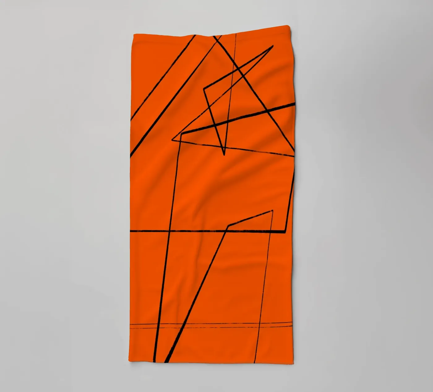 Angular Lines No 6 badhanddoek van treechild