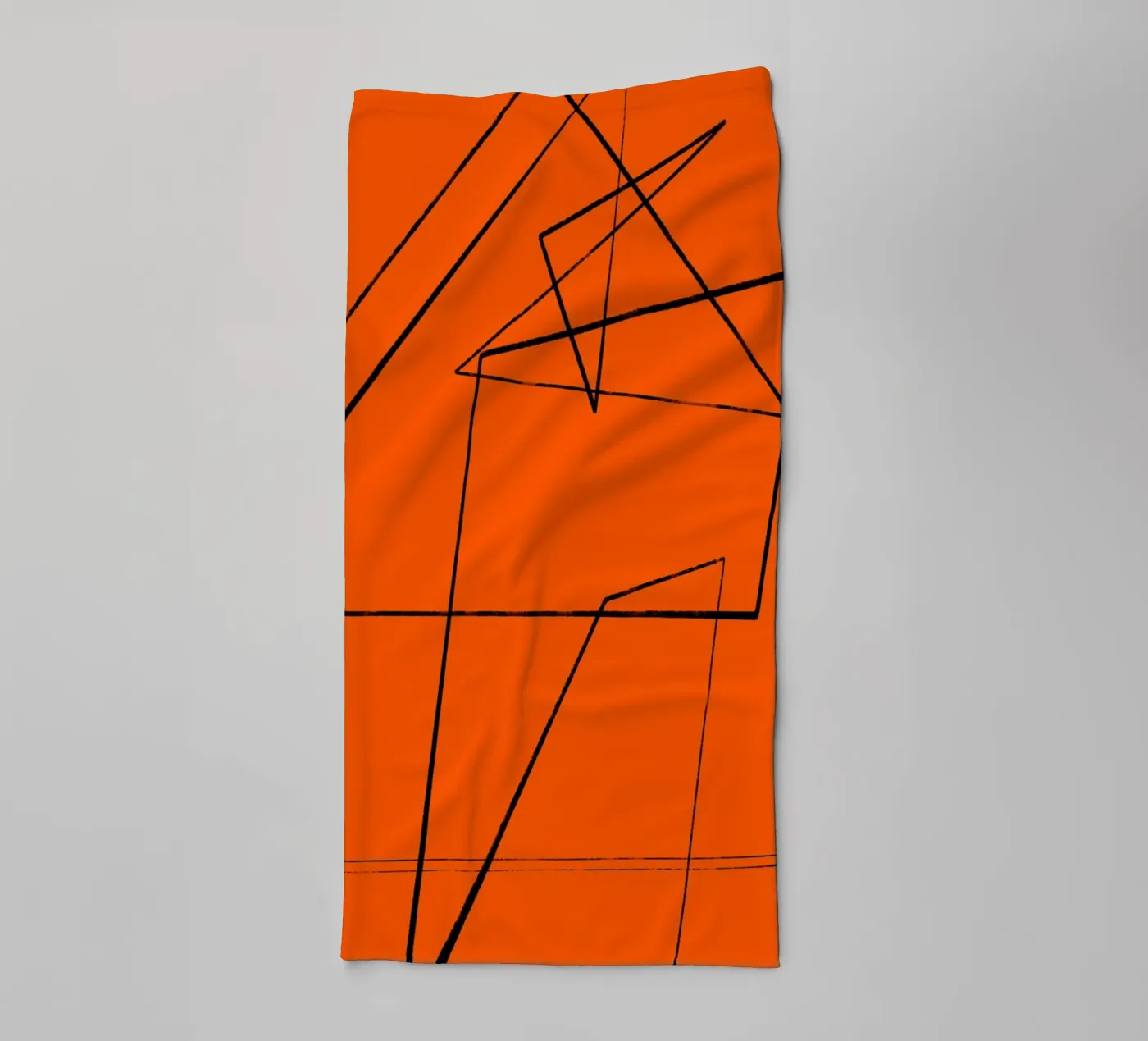 Angular Lines No 6 badhanddoek van treechild