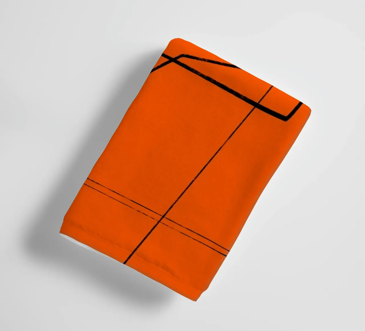 Angular Lines No 6 asciugamano da bagno da treechild