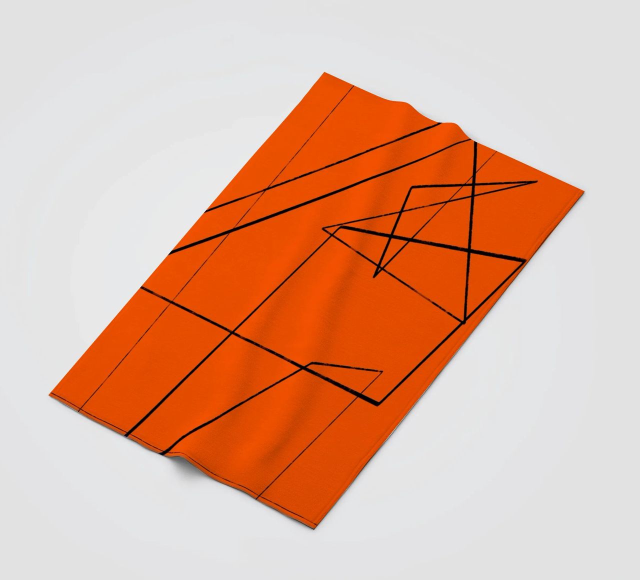 Angular Lines No 6 coperta in pile da treechild