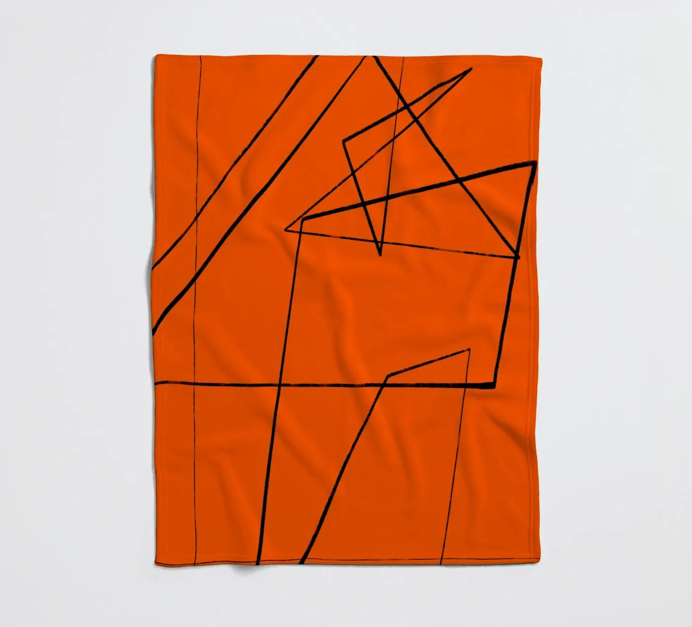 Angular Lines No 6 fleecedeken van treechild