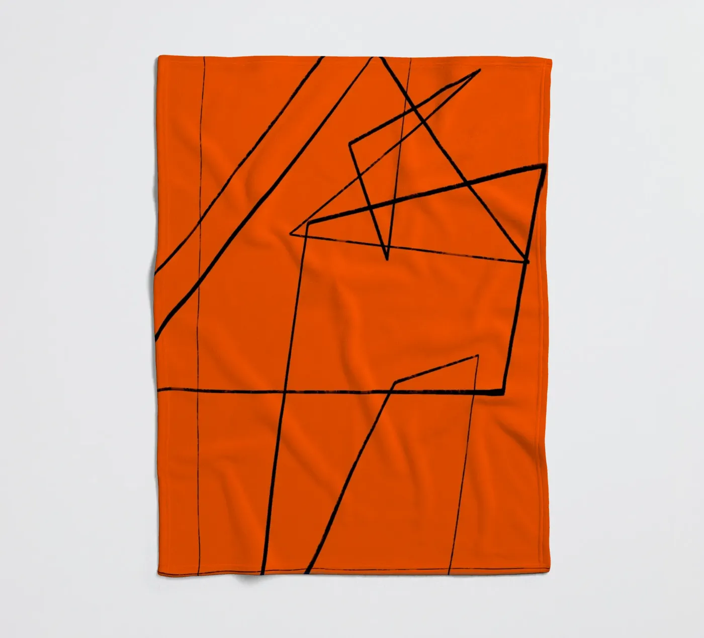 Angular Lines No 6 Fleecedecke von treechild