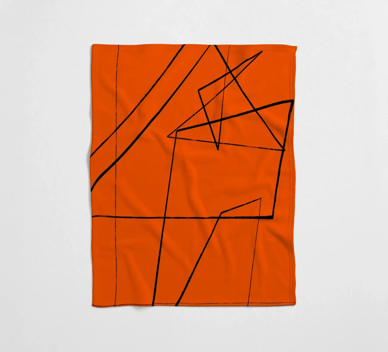 Angular Lines No 6 coperta in pile da treechild