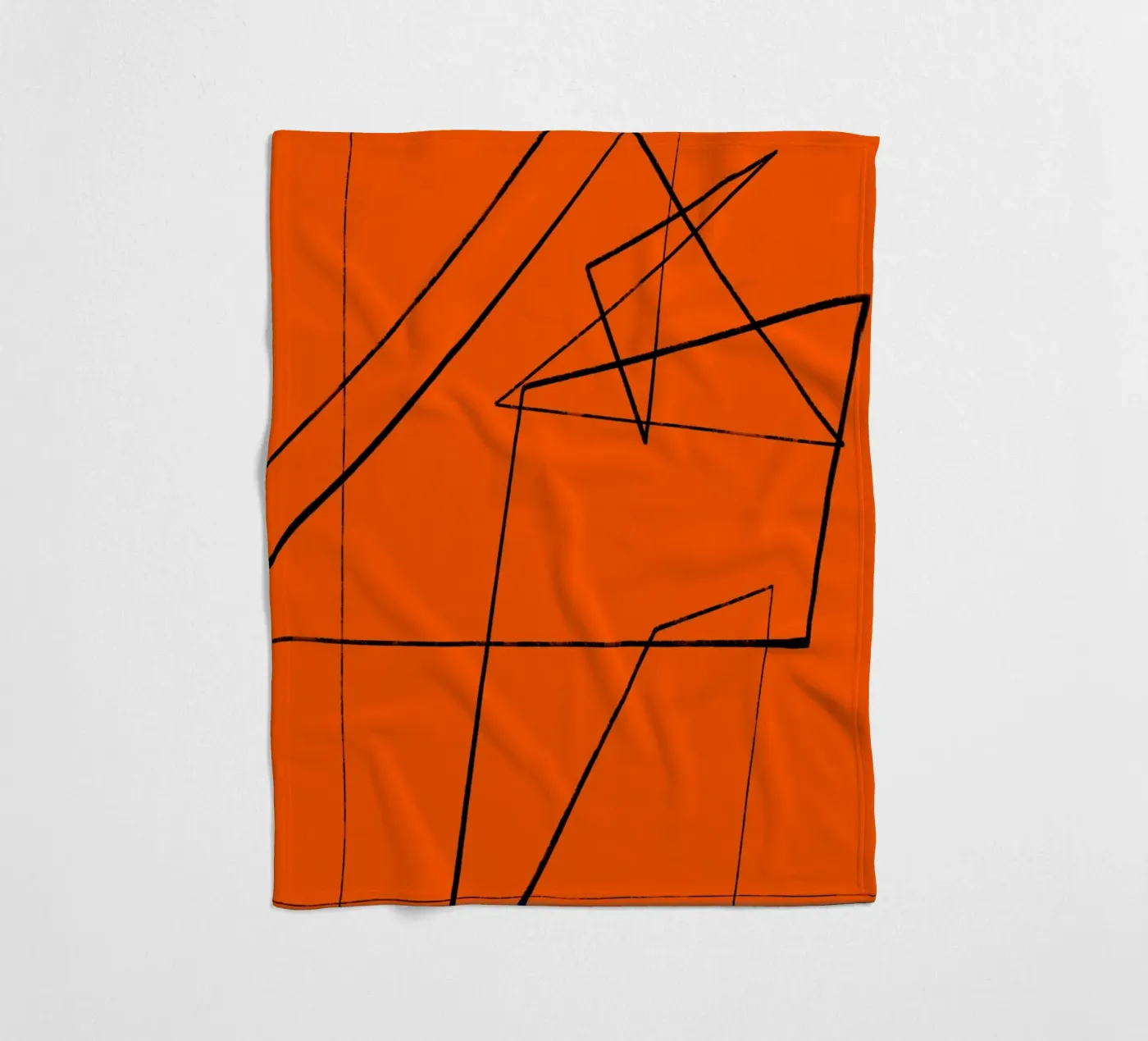 Angular Lines No 6 Fleecedecke von treechild