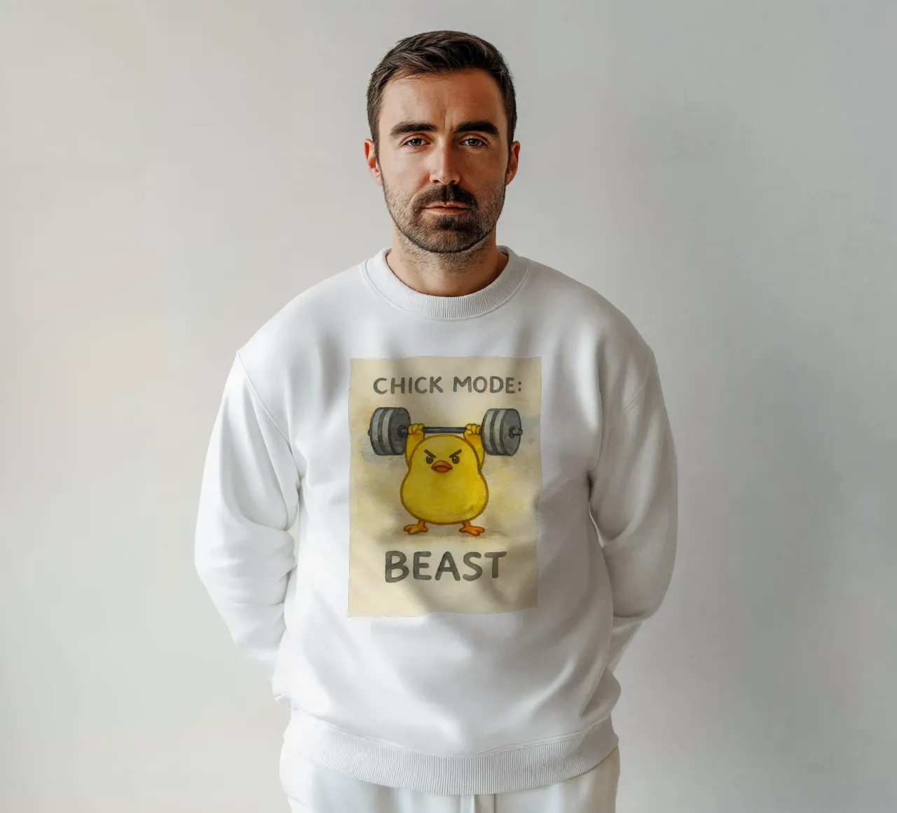 chick mode beast funny duck sudadera de cepeducks