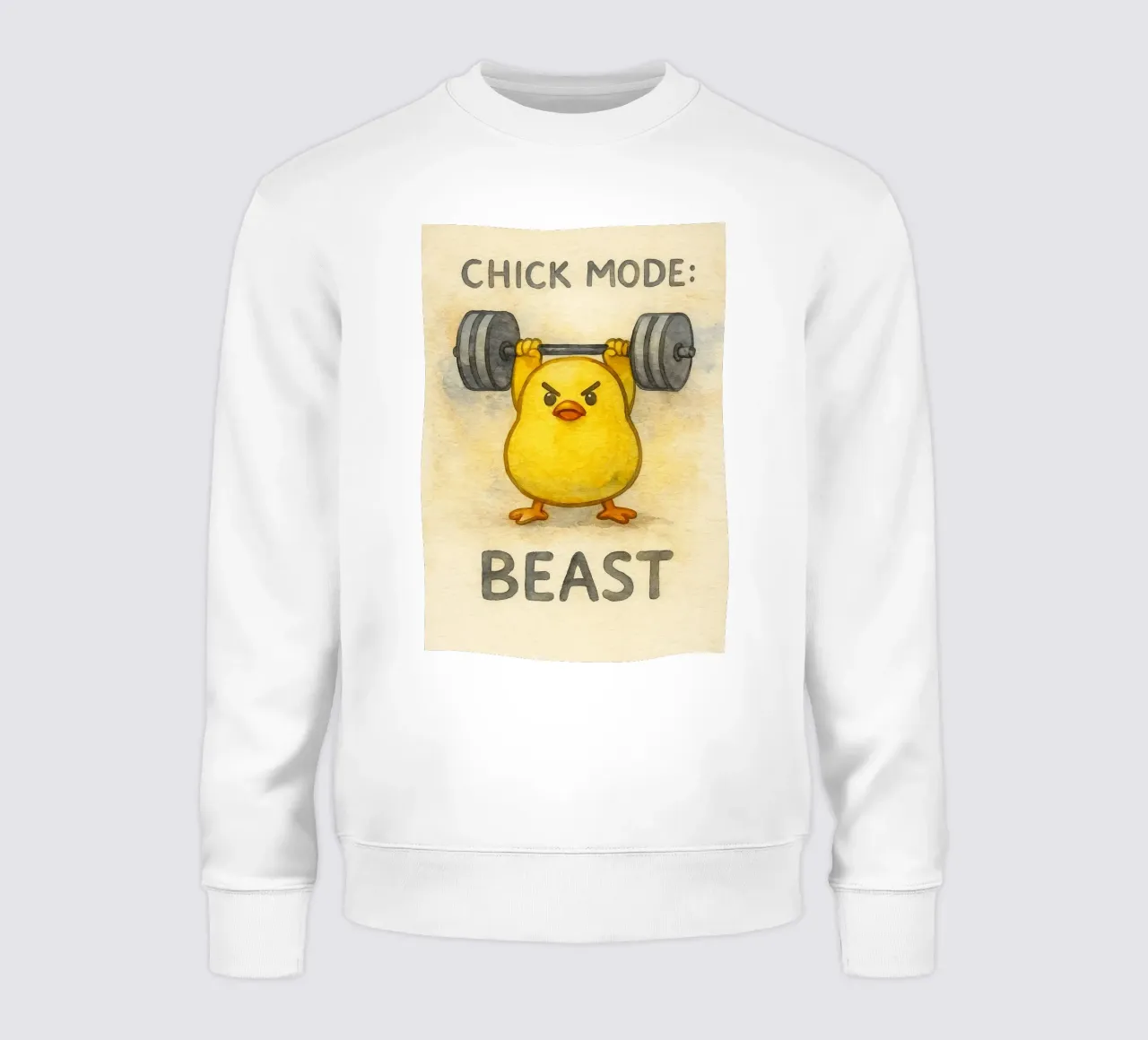 chick mode beast funny duck sudadera de cepeducks