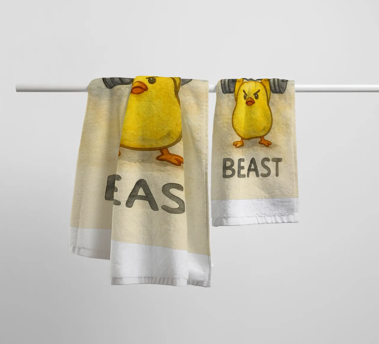 modalità pulcino bestia divertente anatra asciugamano da bagno da cepeducks